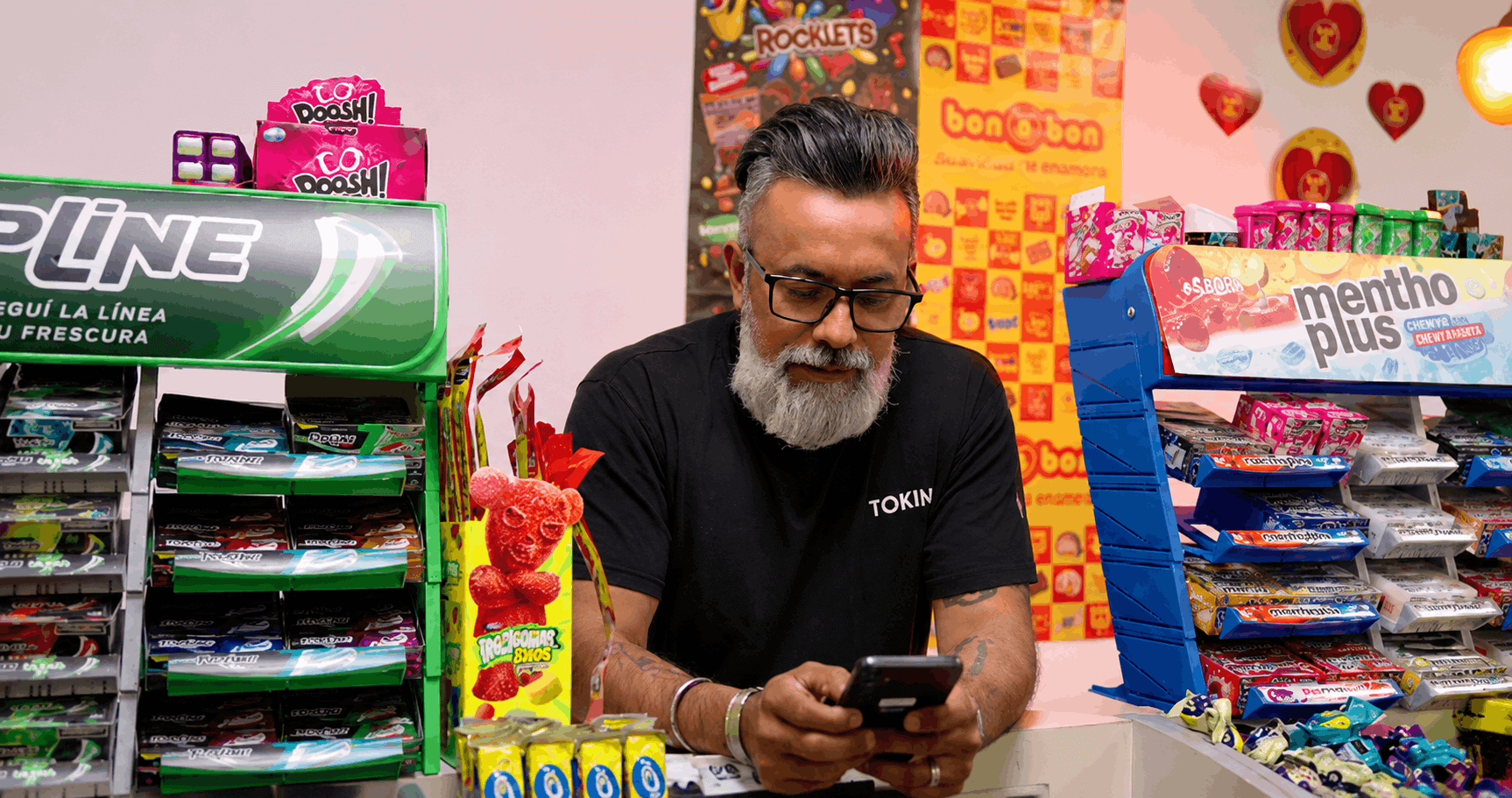 Uso de la plataforma TOKIN en el comercio